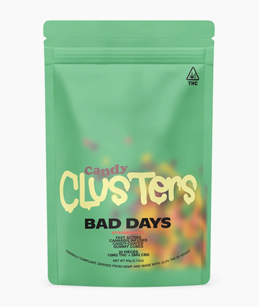 BAD DAYS MAD CHILL DELTA-9 CANDY CLUSTERS | 400MG
