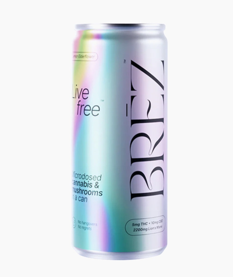 BREZ THC + LION’S MANE DRINK | 12OZ