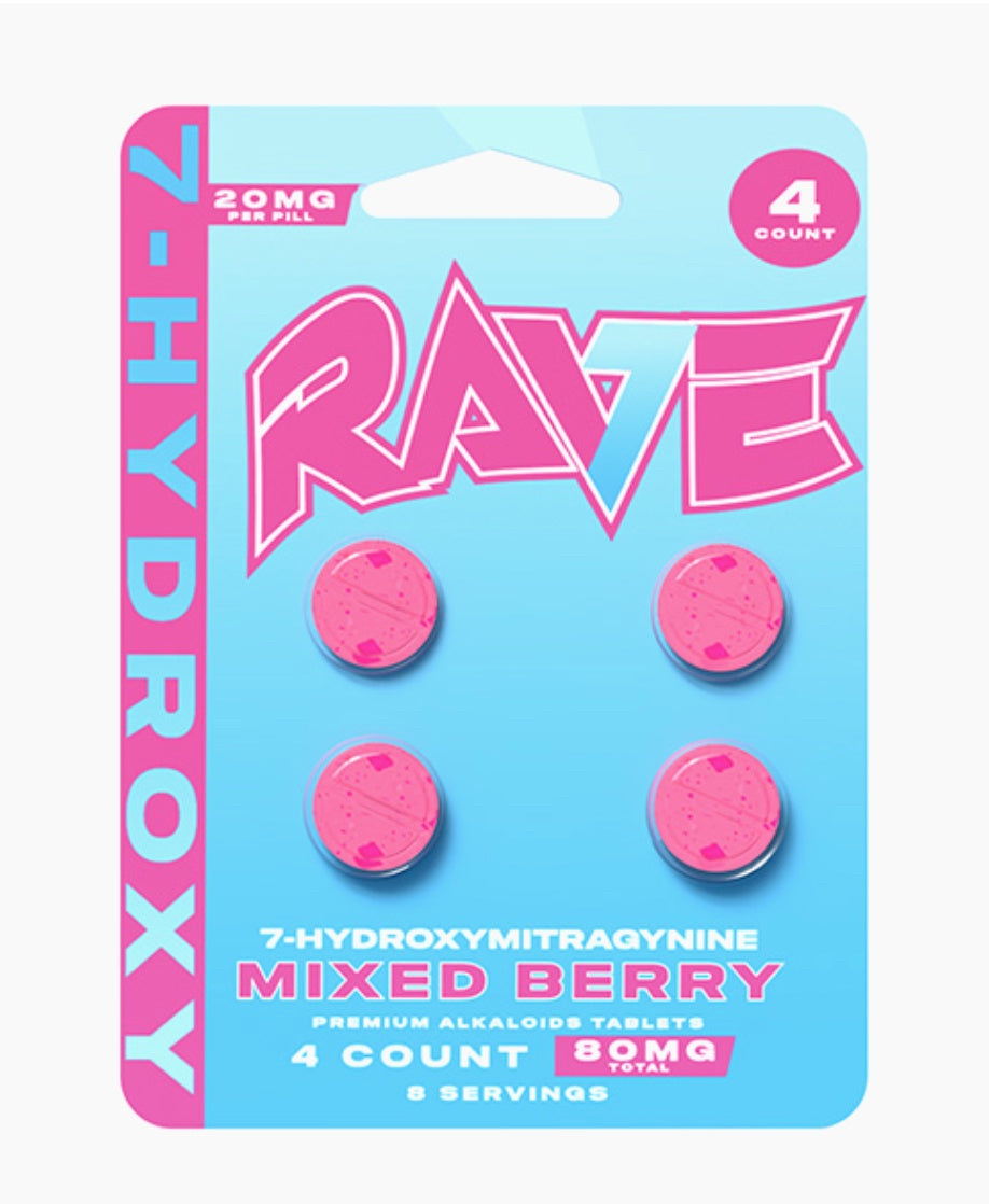 RAVE 7-OH TABLETS | 4 COUNT