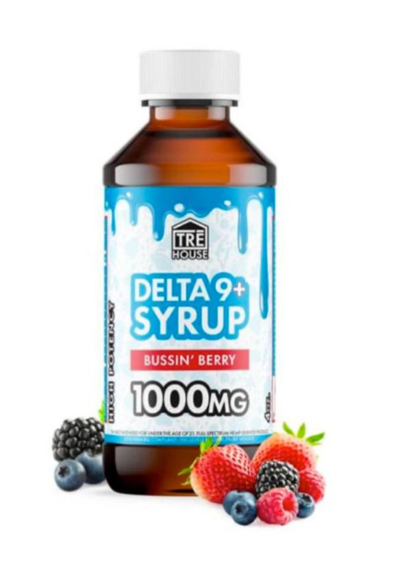 TRĒ House Delta-9 Syrup | 1000mg