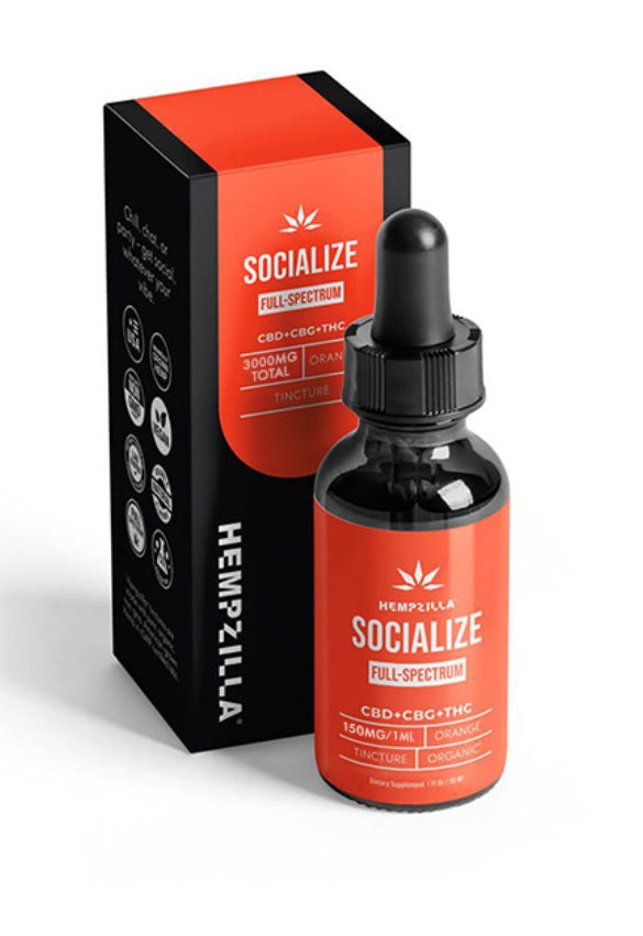 Hempzilla Full Spectrum Tinctures
