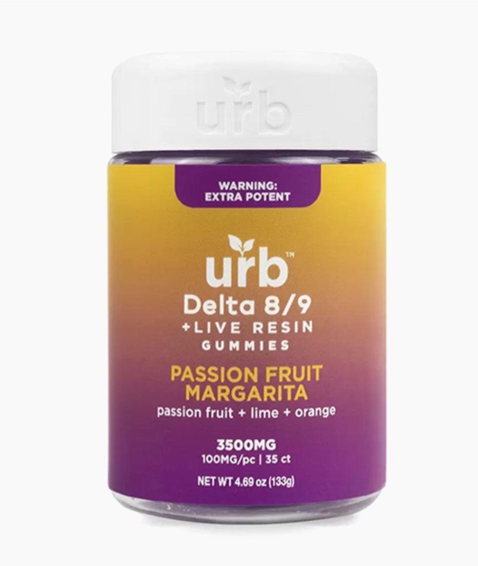 URB DELTA 8/9 LIVE RESIN GUMMIES | (35CT) 3500MG