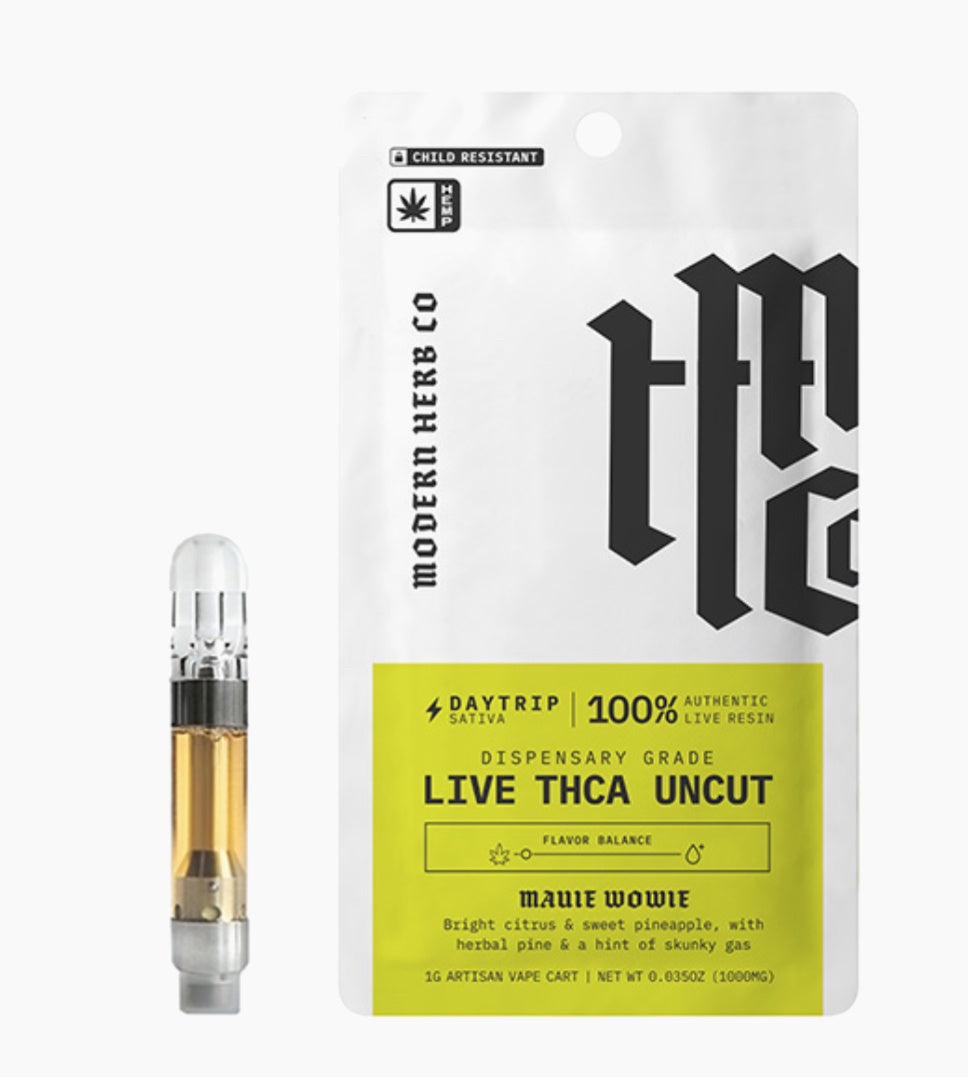 MODERN HERB CO LIVE THCA UNCUT 510 CARTRIDGE | 1G