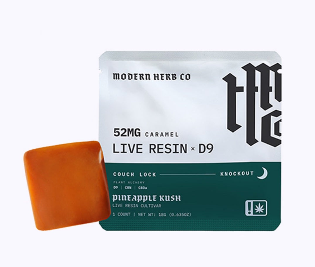 Modern Herb Co D9 Caramels – Knockout | (1ct) 40mg