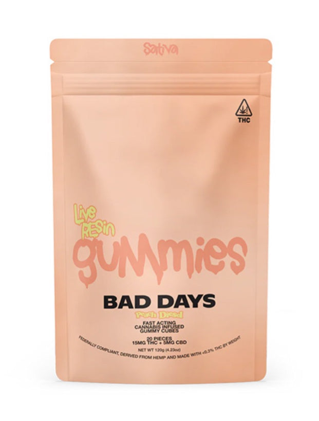 Bad Days Live Resin Gummies | (20ct) 400mg