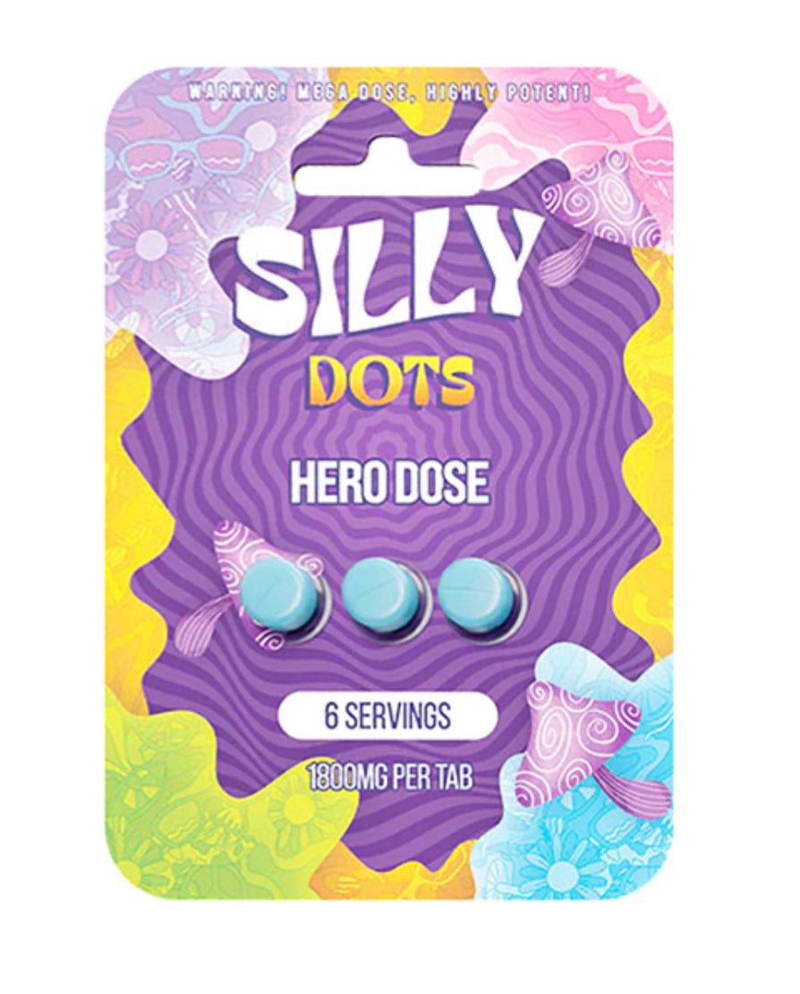 Purple Psilly Dots Hero Dose