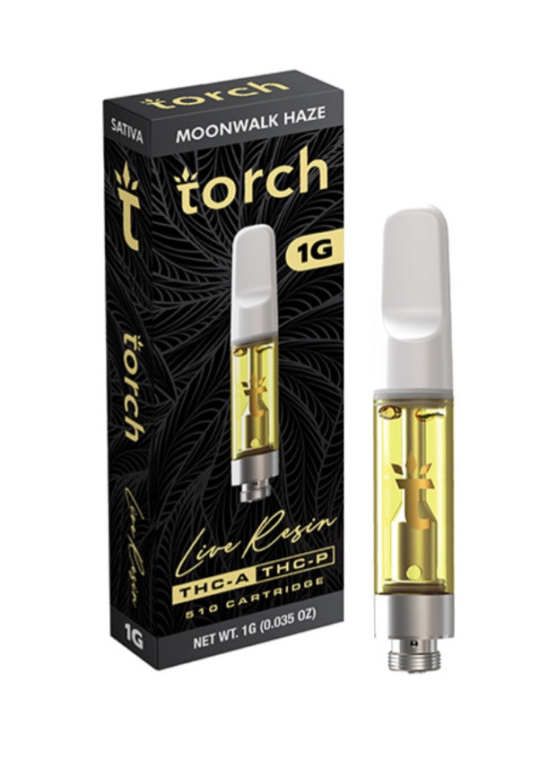Torch Live Resin THC-A + THC-P 510 Cartridge | 1g