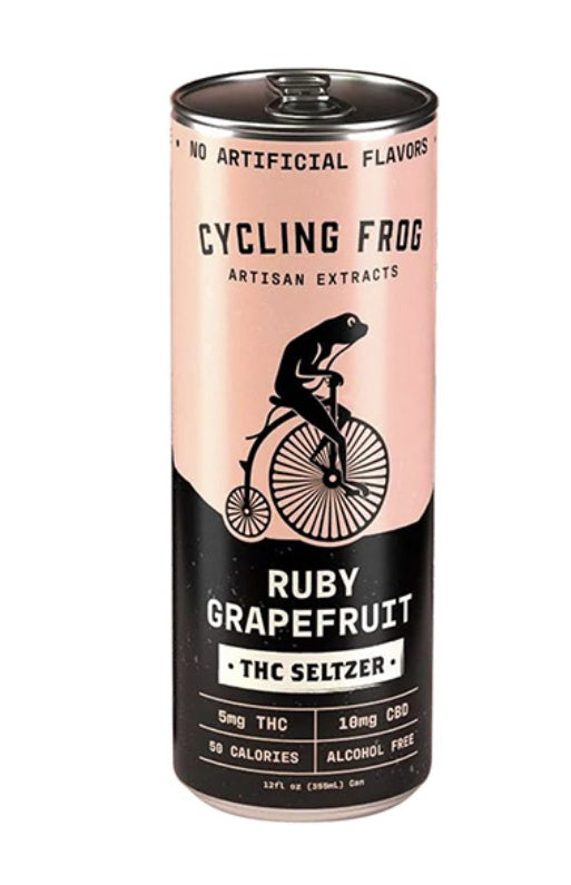 Cycling Frog D9/CBD Seltzer | 12oz.