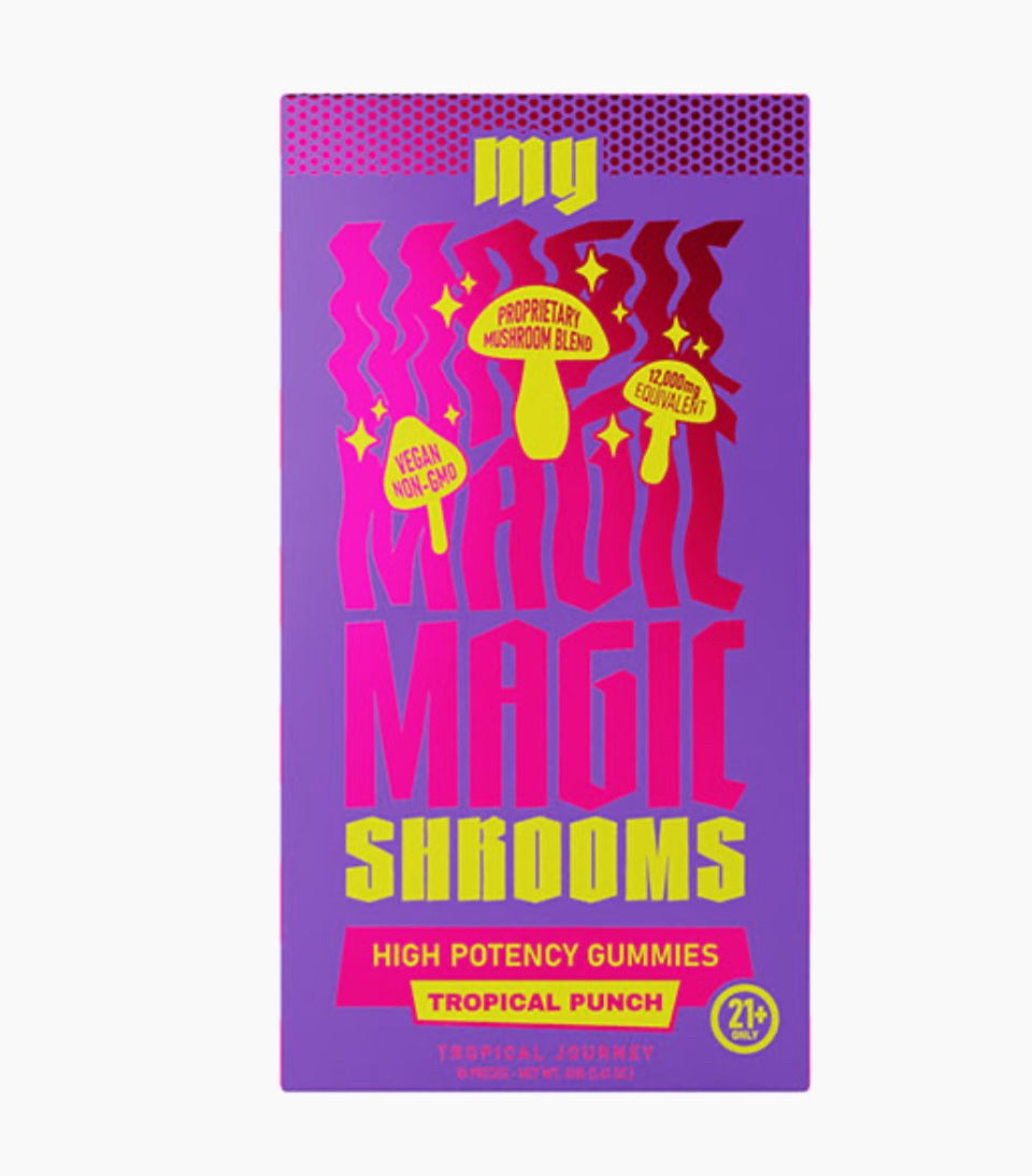 MY MAGIC SHROOMS GUMMIES | (10CT) 12000MG