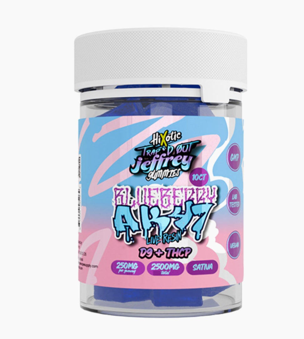 HIXOTIC TRAP’D OUT JEFFREY GUMMIES | (10CT) 2500MG
