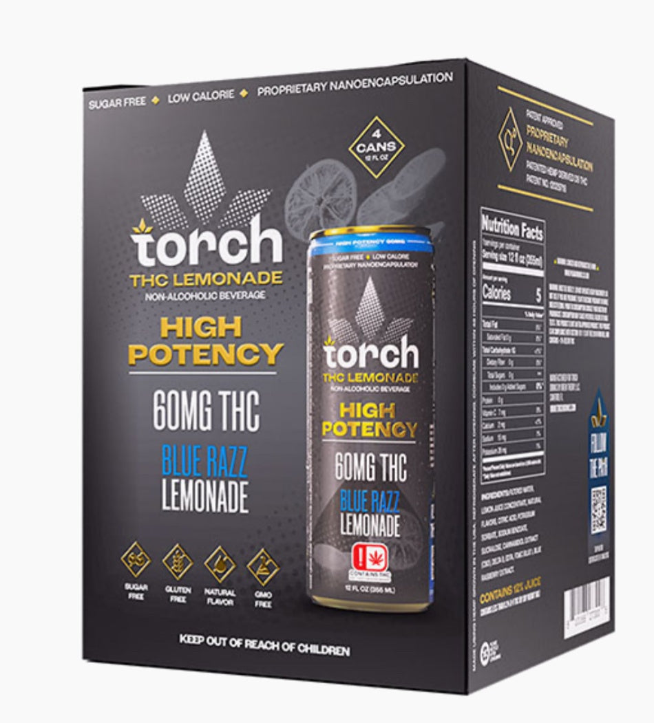 TORCH HIGH POTENCY THC SELTZER | (60MG) 12OZ