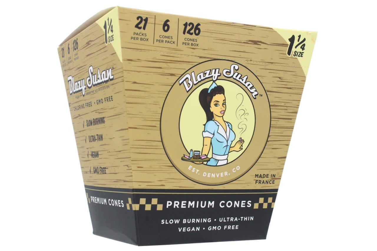 Blazy Susan Unbleached Cones