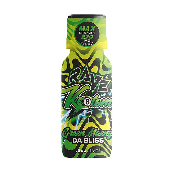 Purlyf Rave Kratom Green Maeng Da Bliss Shot | 15ml