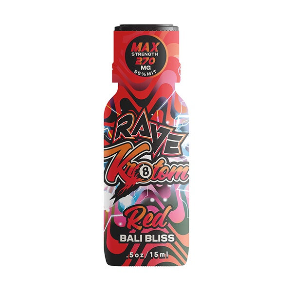 Purlyf Rave Kratom Red Bali Bliss Shot | 15ml
