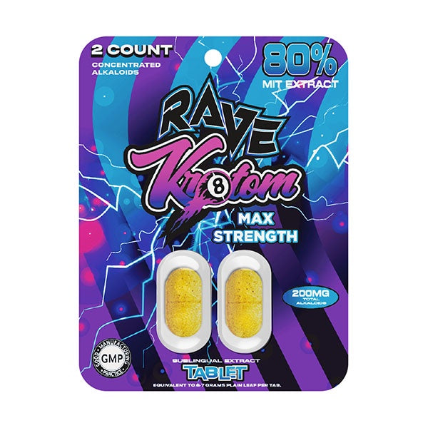 Purlyf Rave Kratom Tablets