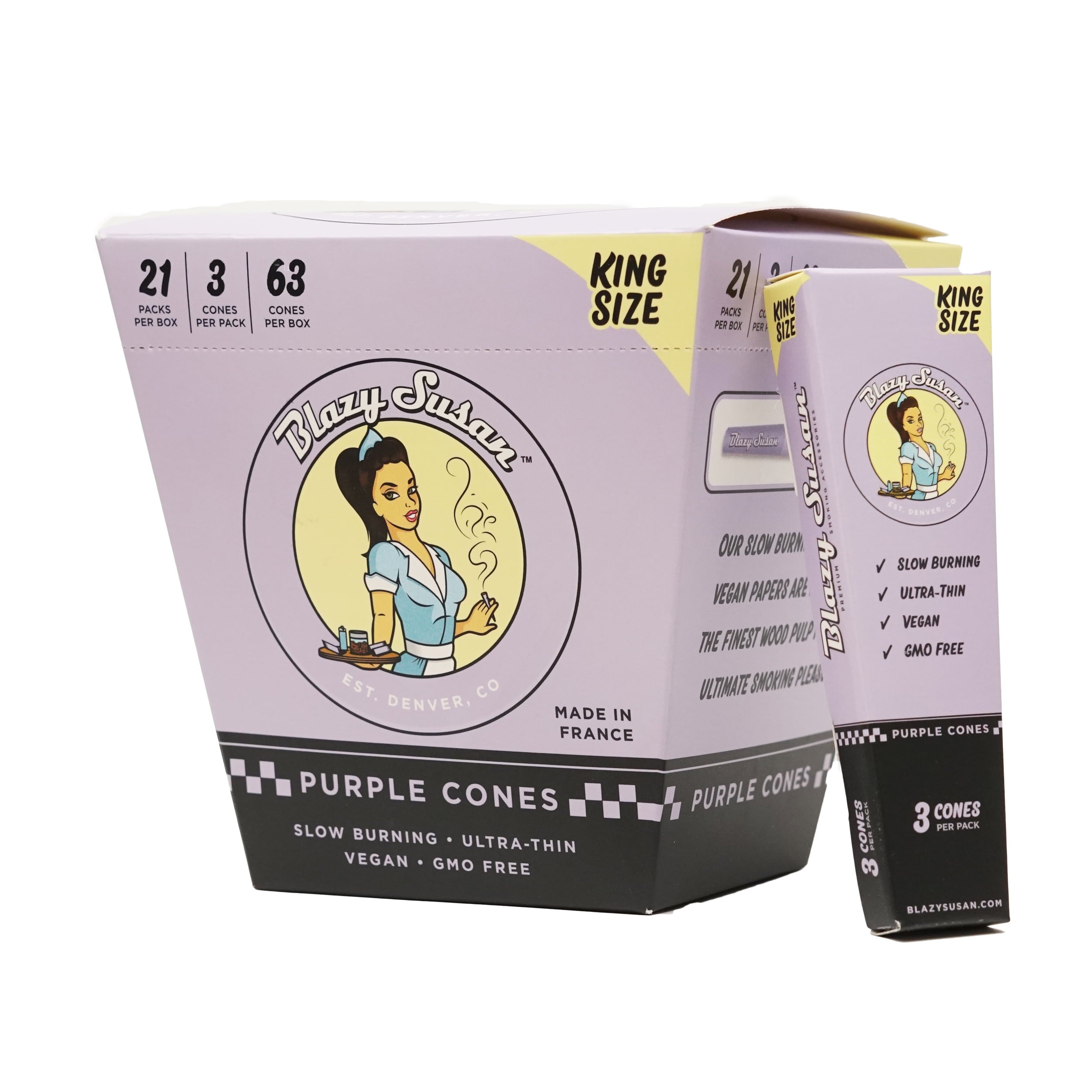 Blazy Susan Paper Cones