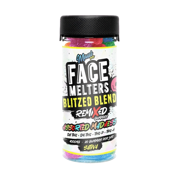 Face Melters Blitzed Blend Remixed Gummies | 4000mg