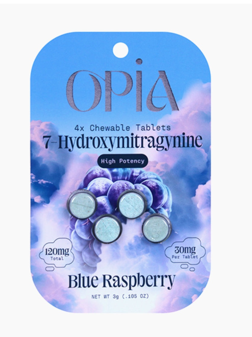 OPIA HIGH POTENCY Kratom TABLETS | (4CT) 120MG