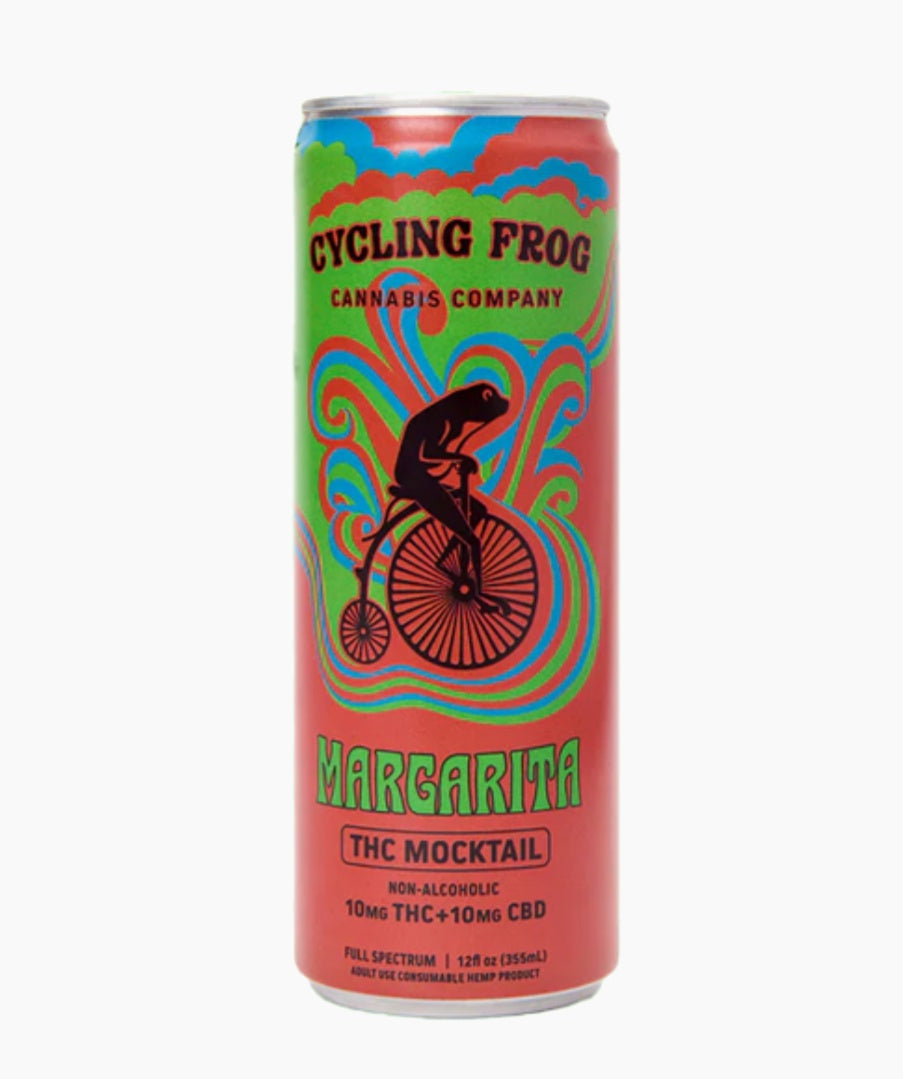 CYCLING FROG DELTA 9 THC + CBD MOCKTAIL – MARGARITA | (20MG) 12OZ