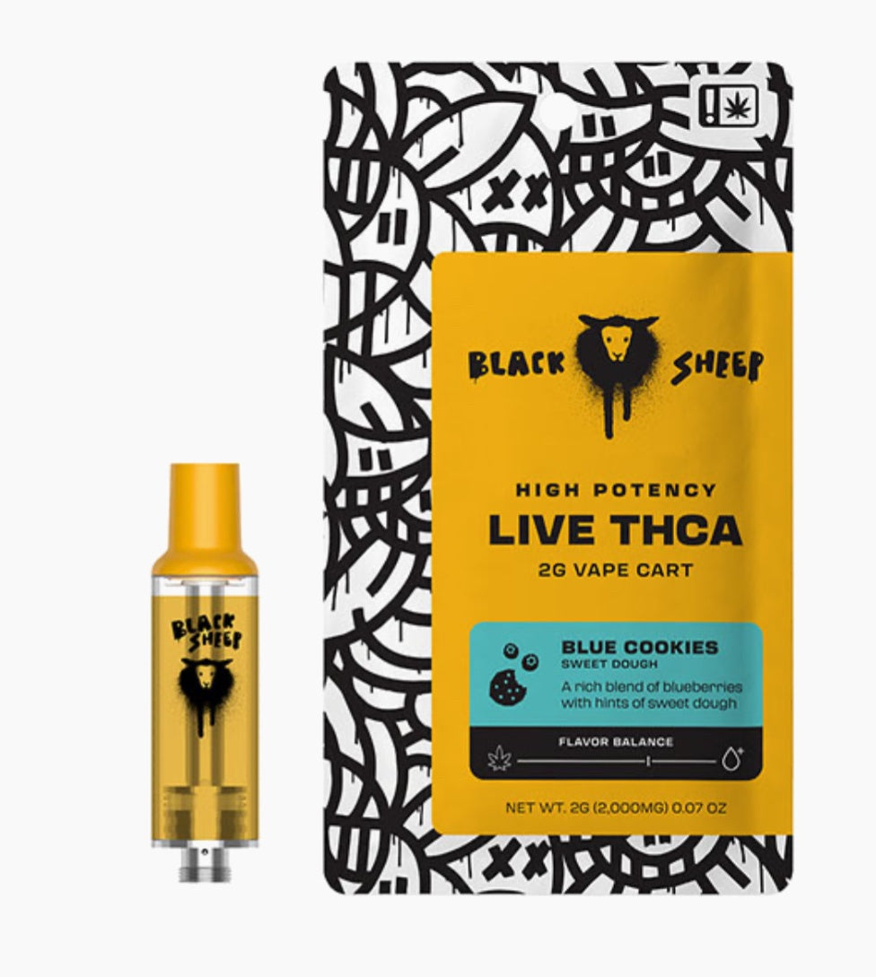 BLACK SHEEP LIVE THCA BLEND CARTRIDGE | 2G