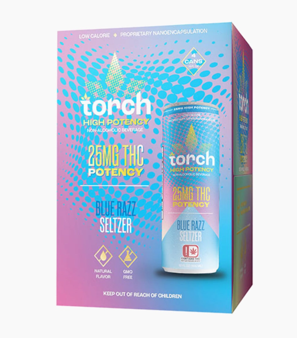 TORCH HIGH POTENCY THC SELTZER | (25MG) 12OZ