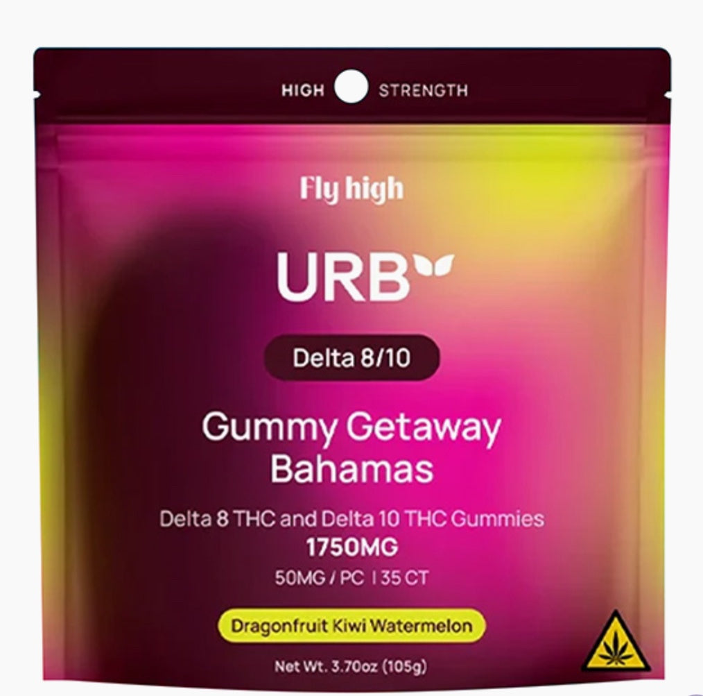 URB D8 + D10 VEGAN GUMMIES | 1750MG