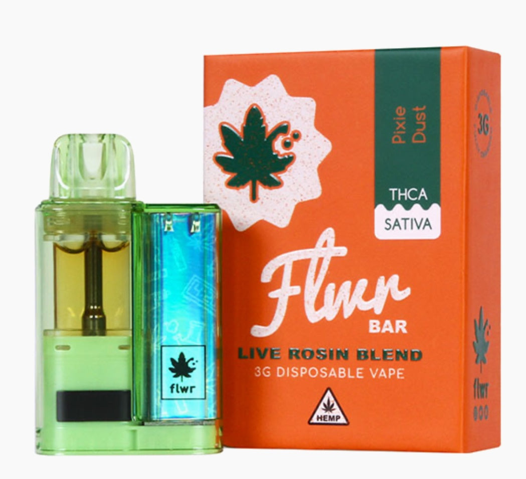 FLWR BAR THC-A LIVE ROSIN DISPOSABLE | 3G