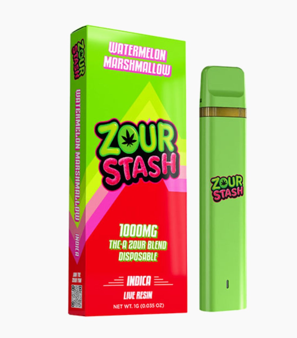ZOUR STASH THC-A ZOUR BLEND DISPOSABLE | 1G