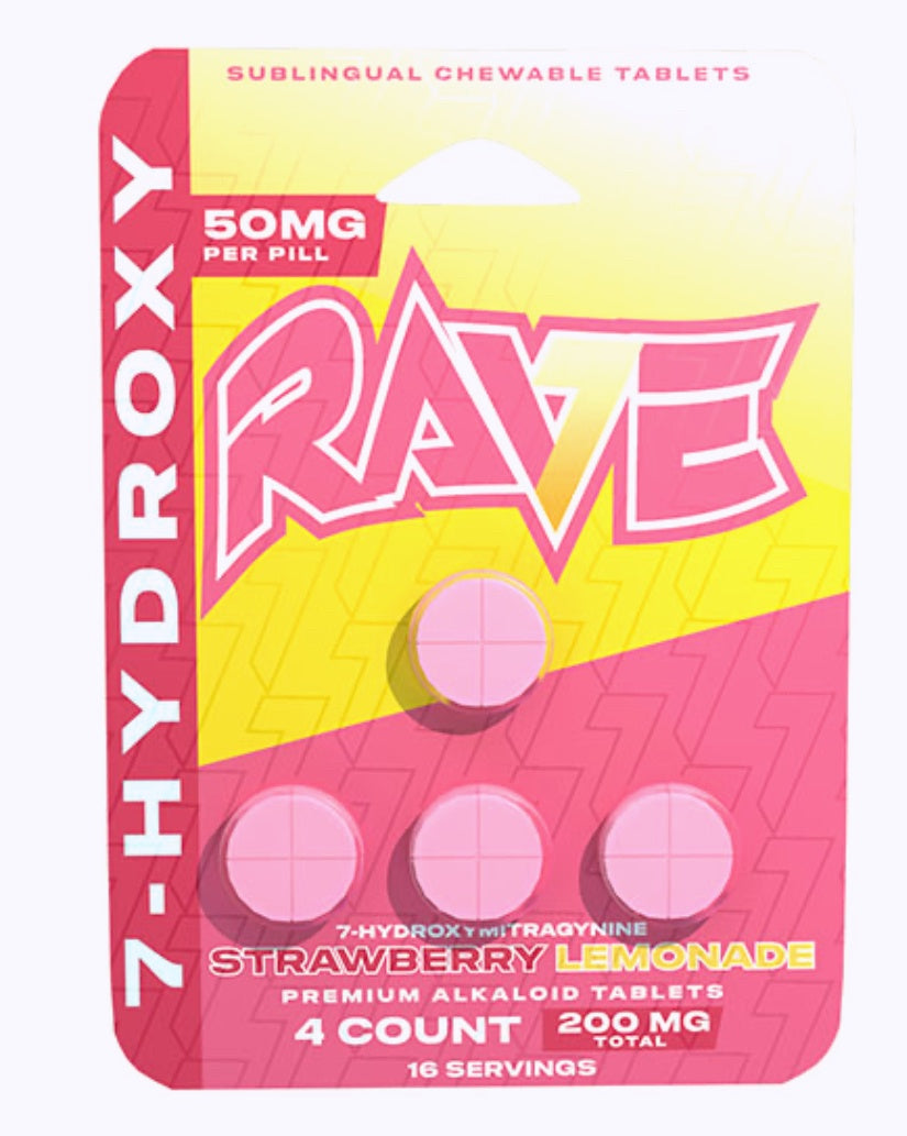 Rave Tablets | (4ct) 200mg