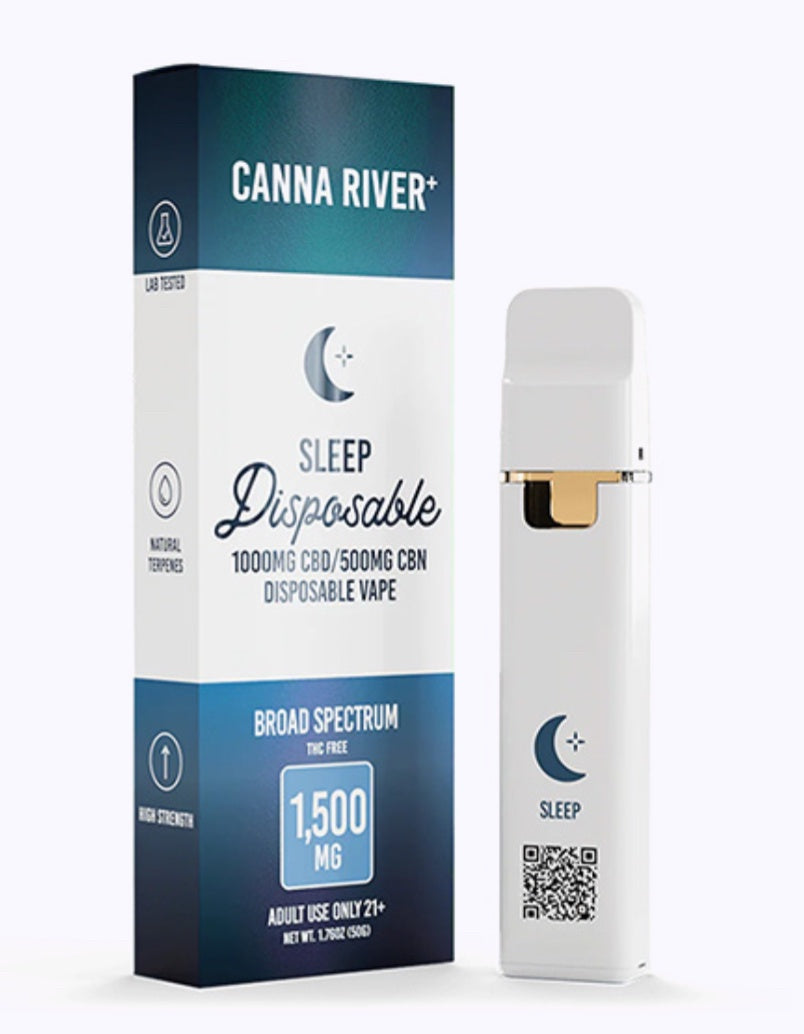 Canna River CBD Sleep Broad Spectrum Disposable | 2g