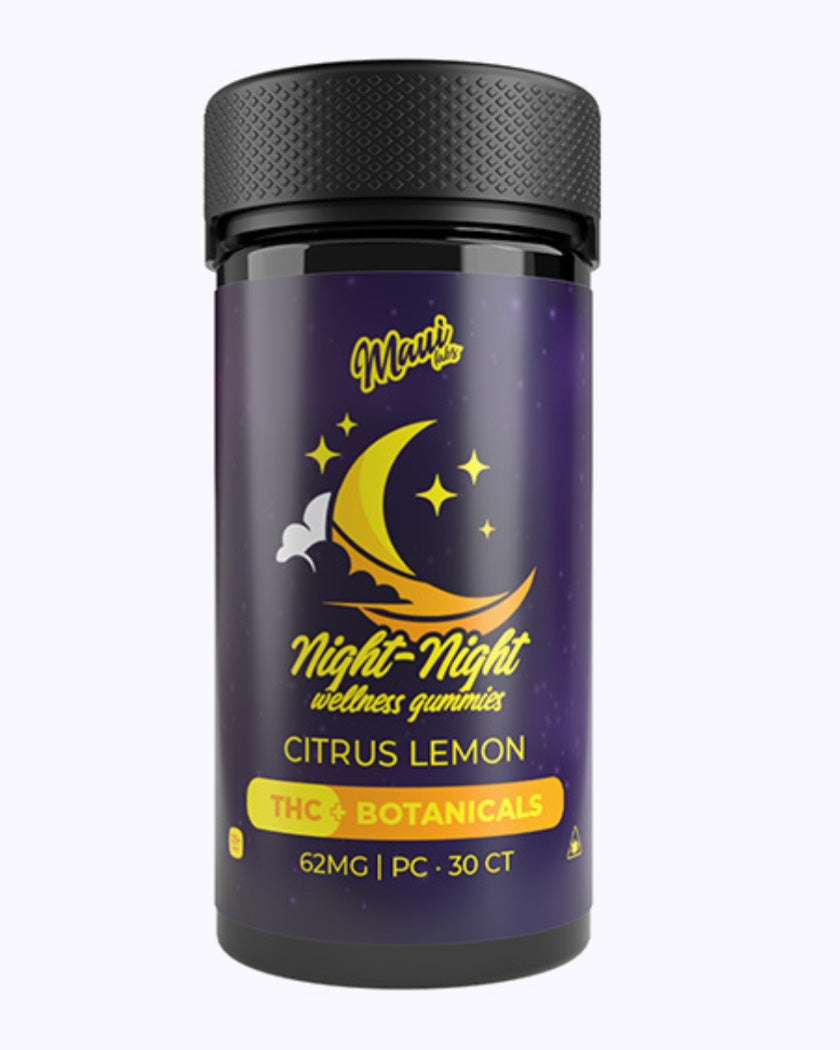 Maui Labs Night-Night Wellness Gummies | (30ct) 1860mg
