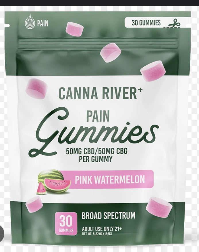 Canna River Pain Gummies | 30 Count